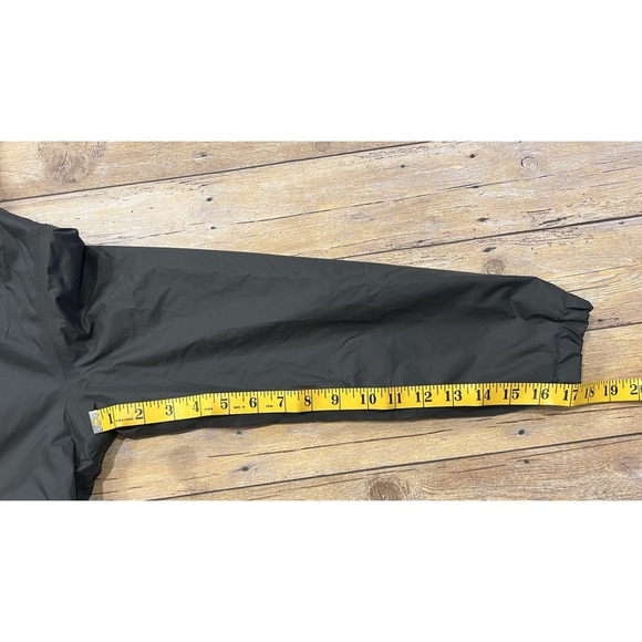 The North Face Boys Warm Storm Rain Jacket Black & Gray sz M 10/12 - Picture 14 of 14